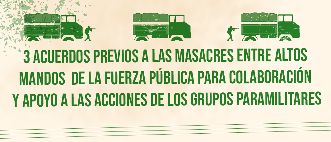 CONOCIMIENTO PREVIO DE LA FUTURA OCURRENCIA DE LAS INCURSIONES PARAMILITARES