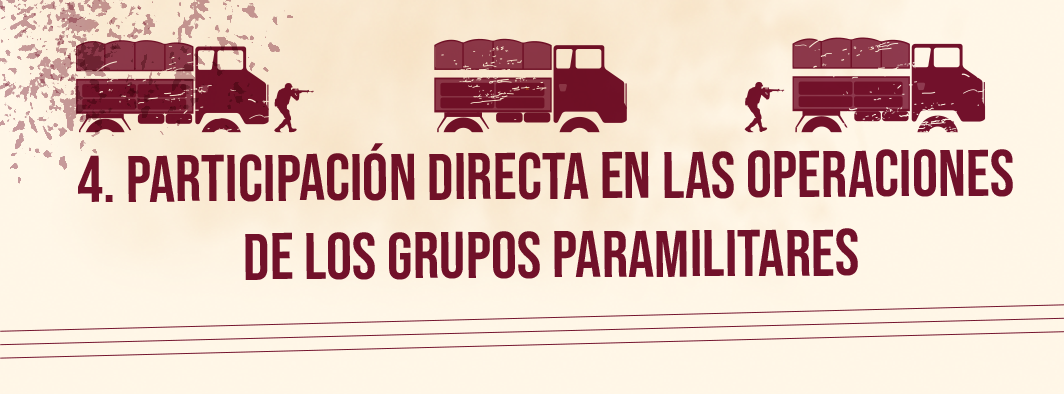 CONOCIMIENTO PREVIO DE LA FUTURA OCURRENCIA DE LAS INCURSIONES PARAMILITARES