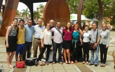 Exitosa visita de la Caravana Internacional de Juristas a Bucaramanaga