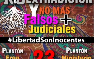 Plantón Nacional: Por la soberanía, no a la extradición