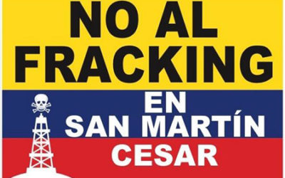 Paro pacifico en San Martin en contra de Fracking en el territorio