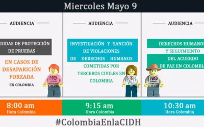 Vuelva a ver las audiencias sobre Colombia en la Comisión Interamericana de Derechos Humanos