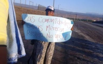 Las familias afrodescendientes ocupan la mina Cerrejón en Colombia para reclamar sus derechos