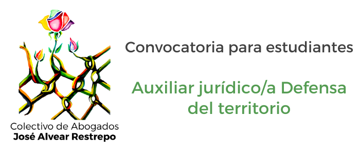 Convocatoria auxiliar jurídico con énfasis en derecho ambiental
