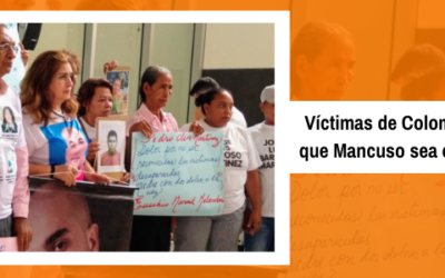 Víctimas de Colombia piden que Mancuso sea extraditado