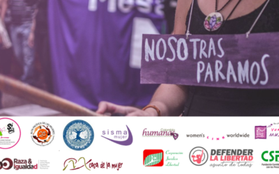 Organizaciones de derechos de las mujeres y de personas LGBTIQ presentan informes a la CIDH sobre violaciones a los derechos humanos en medio de las manifestaciones
