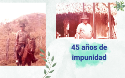 Hoy, hace 45 años, José Vicente Camelo fue detenido ilegalmente, torturado y ejecutado por integrantes de las Fuerzas Armadas; su caso está en la impunidad