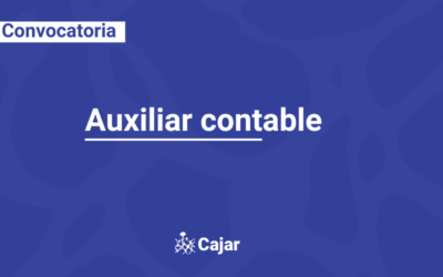 CONVOCATORIA PARA EL CARGO DE AUXILIAR CONTABLE